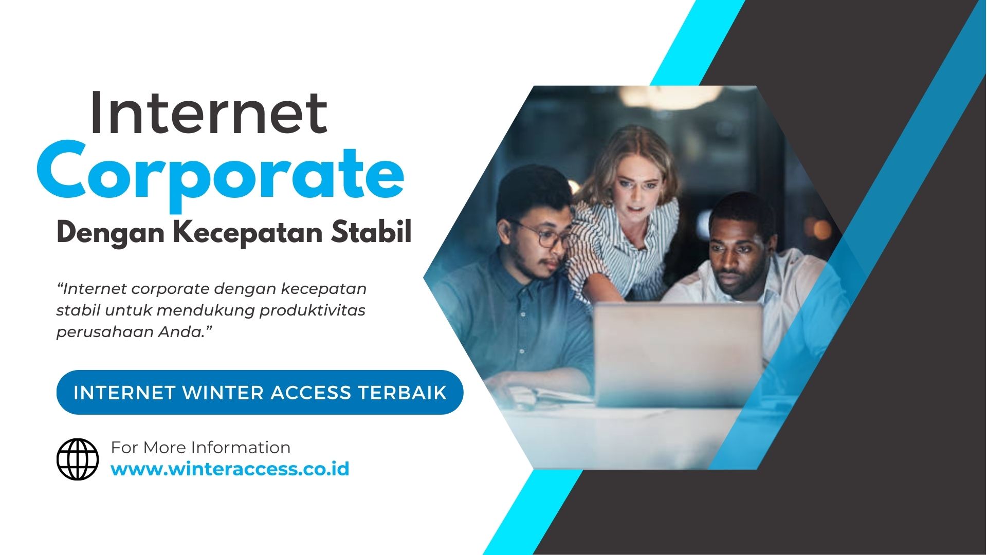 Internet Corporate dengan Kecepatan Stabil