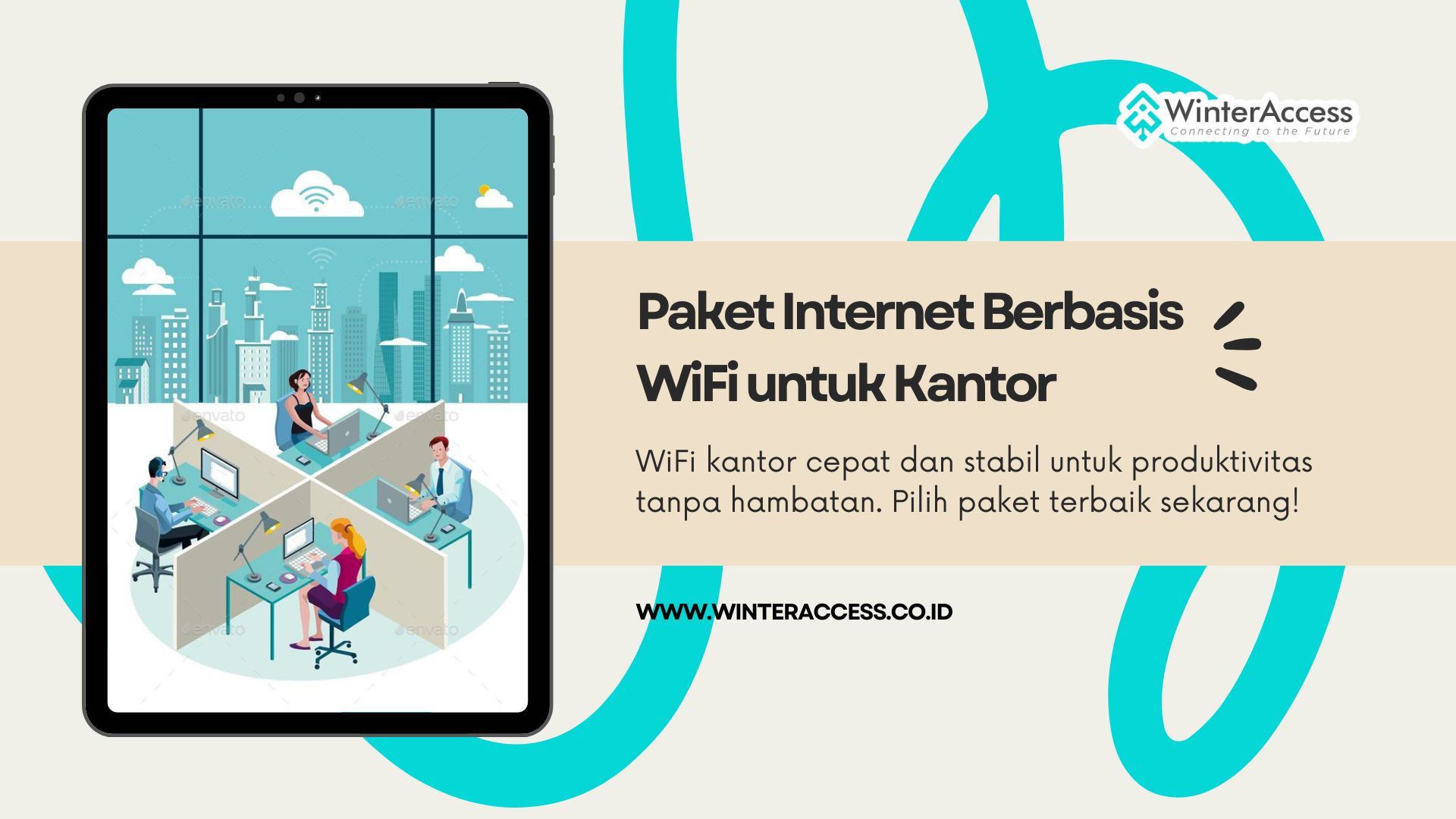 Paket Internet Berbasis WiFi untuk Kantor