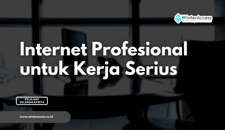 Internet Profesional untuk Kerja Serius